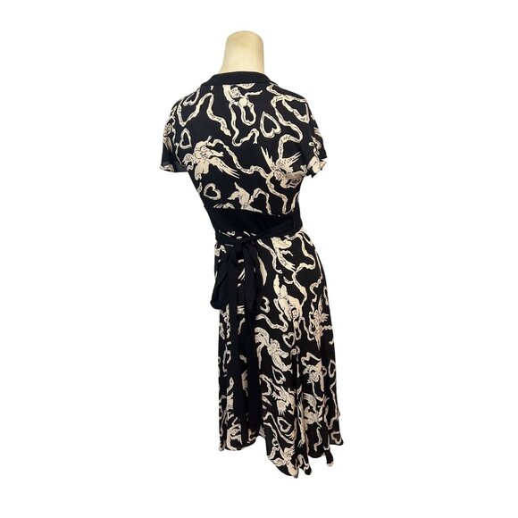 Diane von Furstenberg DVF Fight for Love Dress Vintage size 2 Rare Cupids, Heart - Picture 4 of 6